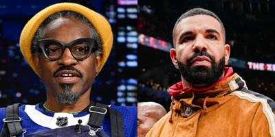 andré 3000 expresses gratitude to drake for releasing life of the party