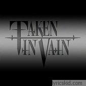 Taken In Vain Lyrics